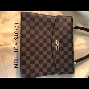 Louis Vuitton Kelly Style Gold evening top handle